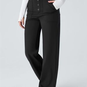 HALARA Black Wide Leg Pants